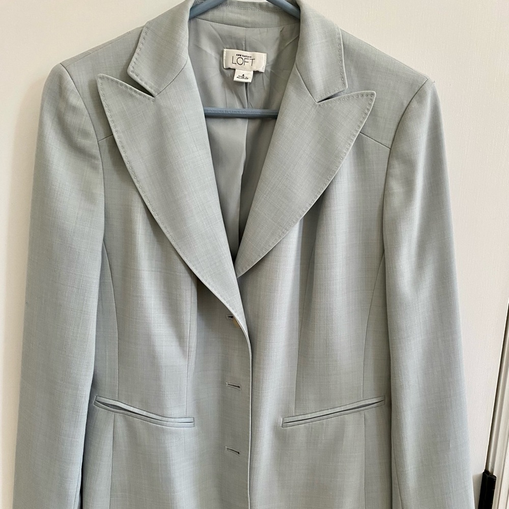Powder Blue LOFT Suit